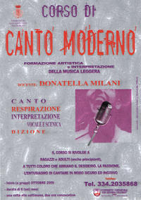 Corso di canto moderno