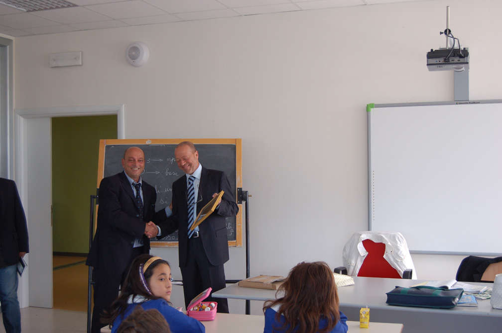 Sarotti in visita a L'Aquila