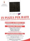 in piazza per Haiti