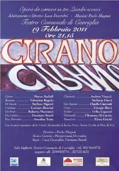 CIRANO AL COMUNALE DI CAVRIGLIA