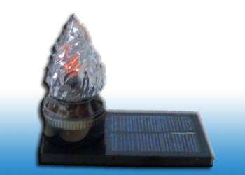 Lampade a led al cimitero “Le Cannucce”